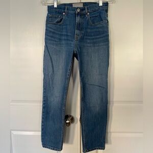 Everlane high waist straight jean - ankle